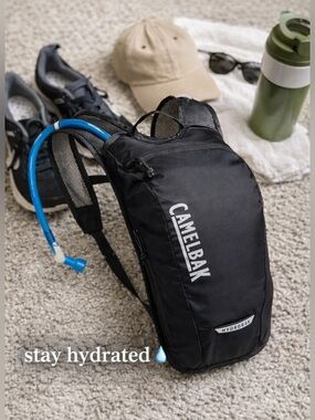 CamelBak Hydration Backpack Black Blue HydroBak Water Pack NWT
